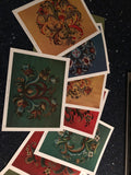 Pat Virch's Folio of 8 full-colored Rosemaling Designs (Folio 2)