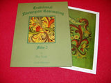 Pat Virch's Folio of 8 full-colored Rosemaling Designs (Folio 2)